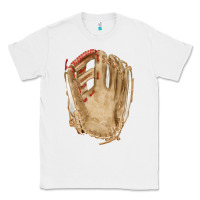 White Catchers Mitt Fa Element Classic Tee - FaDigitalArtStudio