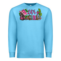Ocean Blue lets go girls with boots and hats Premium Sweatshirt - AdoDesignShop