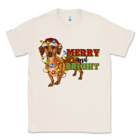 Natural merry and bright dachshund Classic Tee - RanaPortraitStore
