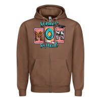 Chestnut senior mom squad Zipper Hoodie - Zillion Design Studio