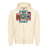 Sandshell senior mom squad Zipper Hoodie - Zillion Design Studio