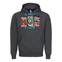 Smoke senior mom squad Zipper Hoodie - Zillion Design Studio