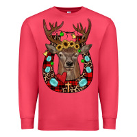 Cardinal christmas horseshoe Premium Sweatshirt - JahusDesignShop