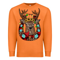 Carrot christmas horseshoe Premium Sweatshirt - JahusDesignShop