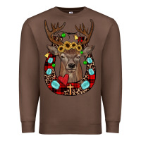 Chestnut christmas horseshoe Premium Sweatshirt - JahusDesignShop