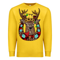 Lemon christmas horseshoe Premium Sweatshirt - JahusDesignShop