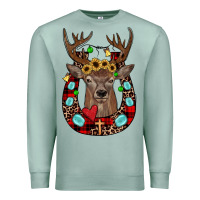 Seafoam christmas horseshoe Premium Sweatshirt - JahusDesignShop