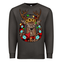 Smoke christmas horseshoe Premium Sweatshirt - JahusDesignShop