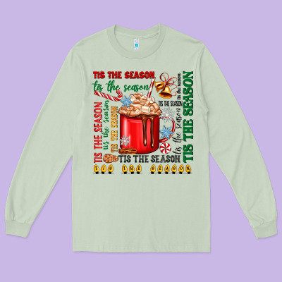 Tis The Season Long Sleeve Tee Designed By Zillion Design Studio