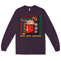 Plum tis the season Long Sleeve Tee - Zillion Design Studio
