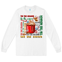 White tis the season Long Sleeve Tee - Zillion Design Studio
