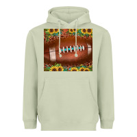 Matcha football leopard turquoise sunflower Heavyweight Hoodie - JahusDesignShop