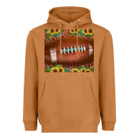 Meerkat football leopard turquoise sunflower Heavyweight Hoodie - JahusDesignShop