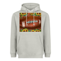 Moon Dust football leopard turquoise sunflower Heavyweight Hoodie - JahusDesignShop