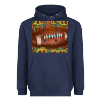 Navy football leopard turquoise sunflower Heavyweight Hoodie - JahusDesignShop