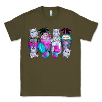 Army Green hippopotamus coffee cups Classic Tee - Zillion Design Studio