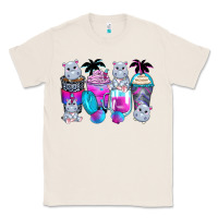 Natural hippopotamus coffee cups Classic Tee - Zillion Design Studio