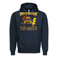 Navy they see me rollin they waiting Zipper Hoodie - texasbilliewilder