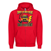 Red they see me rollin they waiting Zipper Hoodie - texasbilliewilder