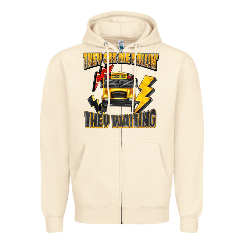 They See Me Rollin They Waiting Zipper Hoodie by texasbilliewilder | Teevron