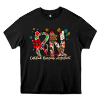 Black RN Licensed Practical Nurse Heavy Core Tee - CowhideDigitalArt