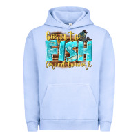 Pigment Grape Ice born to fish forced to work Urban Hoodie - NancyCooperArtShop