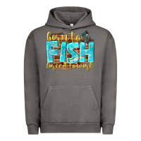 Pigment Tornado born to fish forced to work Urban Hoodie - NancyCooperArtShop