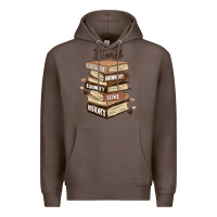 Coffee i teach strength bravery equality love history Premium Hoodie - MaliasSmallBusiness