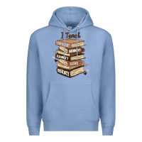 Colony Blue i teach strength bravery equality love history Premium Hoodie - MaliasSmallBusiness