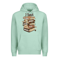 Seafoam i teach strength bravery equality love history Premium Hoodie - MaliasSmallBusiness