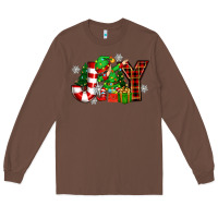 Chestnut christmas joy elf Long Sleeve Tee - Zillion Design Studio