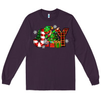 Plum christmas joy elf Long Sleeve Tee - Zillion Design Studio