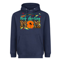 Navy trap shooting mom Heavyweight Hoodie - AdoDesignShop