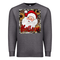 Charcoal Heather believe santa Premium Sweatshirt - JahusDesignShop