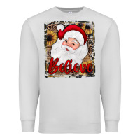 Dove Grey believe santa Premium Sweatshirt - JahusDesignShop