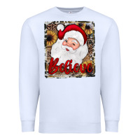 White believe santa Premium Sweatshirt - JahusDesignShop