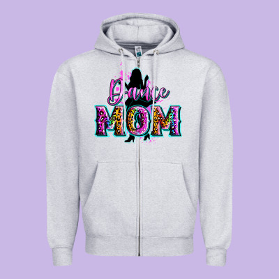 Dance Mom Zipper Hoodie Designed By Zillion Design Studio