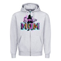 Heather Grey dance mom Zipper Hoodie - Zillion Design Studio