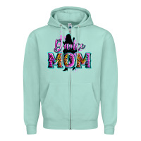 Seafoam dance mom Zipper Hoodie - Zillion Design Studio