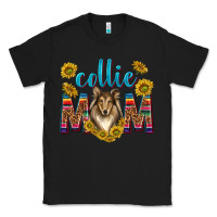 Black western collie mom Classic Tee - texasbilliewilder