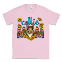 Bubblegum Pink western collie mom Classic Tee - texasbilliewilder