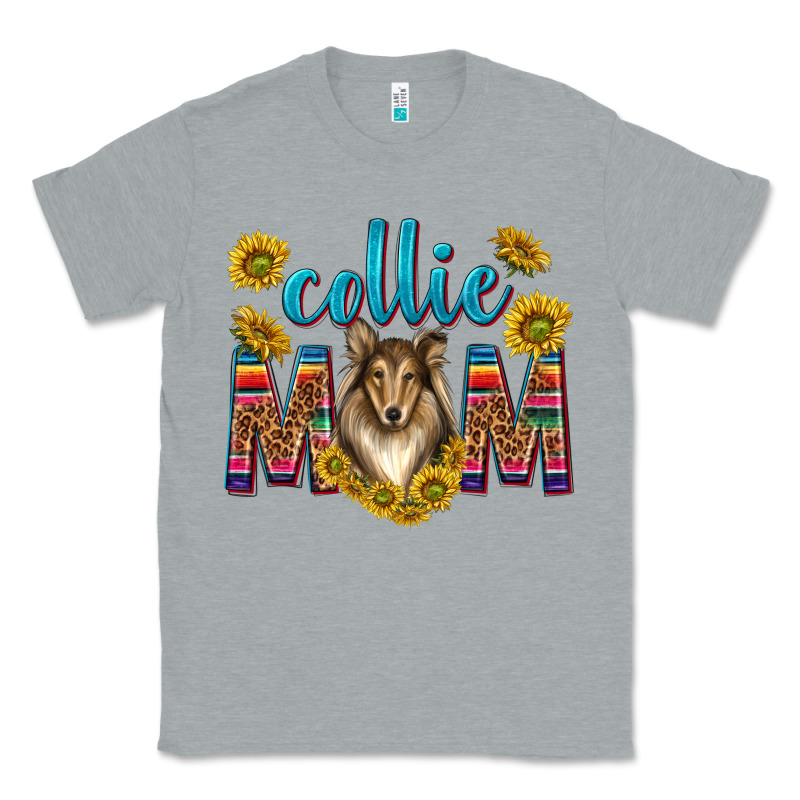 Western Collie Mom Classic Tee by texasbilliewilder | Teevron