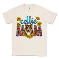 Natural western collie mom Classic Tee - texasbilliewilder