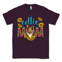 Plum western collie mom Classic Tee - texasbilliewilder