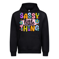 Black sassy little thing Urban Hoodie - MaliasSmallBusiness
