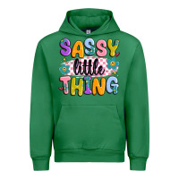 Emerald sassy little thing Urban Hoodie - MaliasSmallBusiness