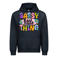 Navy sassy little thing Urban Hoodie - MaliasSmallBusiness