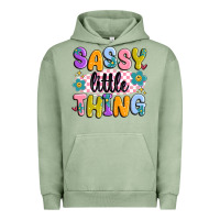 Pigment Oil Green sassy little thing Urban Hoodie - MaliasSmallBusiness