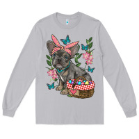 Moon Dust easter french bulldog Long Sleeve Tee - RanaPortraitStore