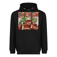 Black football leopard cactus Heavyweight Hoodie - JahusDesignShop